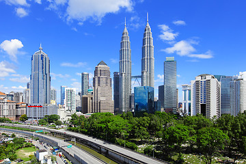 Image showing Kuala Lumpur skyline 