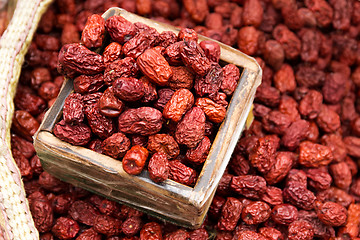 Image showing Dried red jujube for sell