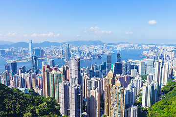 Image showing Hong Kong city view