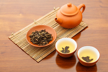 Image showing Chinese tea ceremony