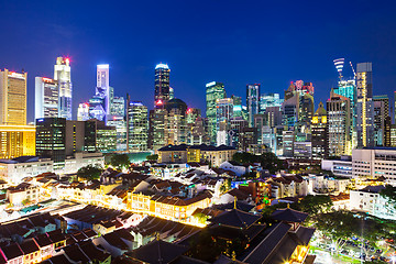 Image showing Singapore at night