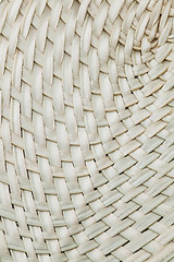 Image showing Wicker basket background