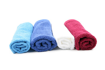 Image showing Colorful towels