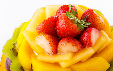 Image showing Fruit tart 