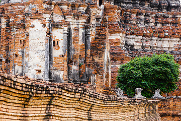 Image showing Historic temple in Ayutthaya, Thailand 