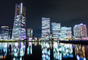 Image showing Night of Yokohama