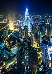 Image showing Cityscape in Kuala Lumpur