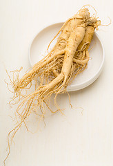 Image showing Ginseng on the plate