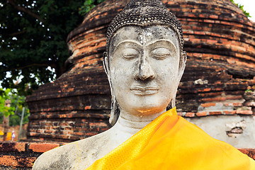 Image showing Giant ancient Buddha