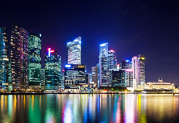 Image showing Singapore night