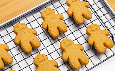 Image showing Homemade gingerbread cookies