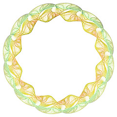 Image showing swirly frame