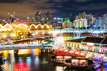 Image showing Singapore night