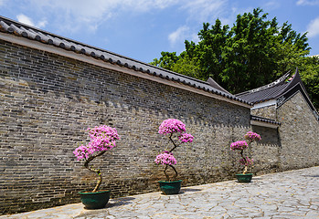 Image showing Traditional chinese vintage architecture