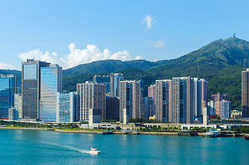 Image showing Hong Kong skyline