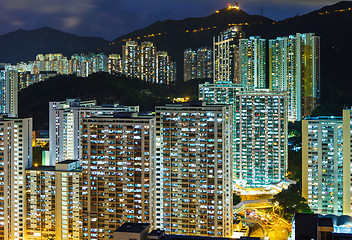 Image showing Urban Cityscape in Hong Kong