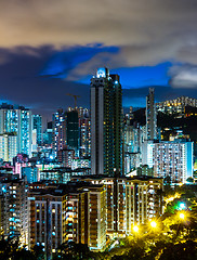 Image showing Urban city landscape in Hong Kong