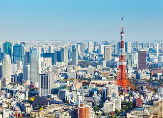 Image showing Tokyo skyline