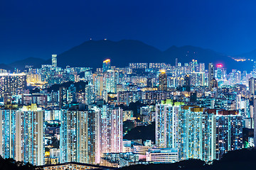 Image showing Urban Cityscape in Hong Kong