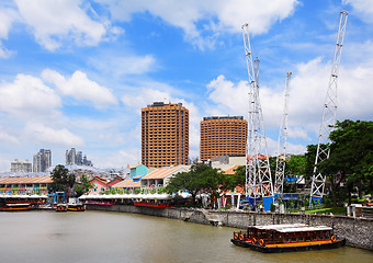 Image showing Singapore skyline