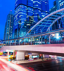 Image showing Busy traffic in Bangkok