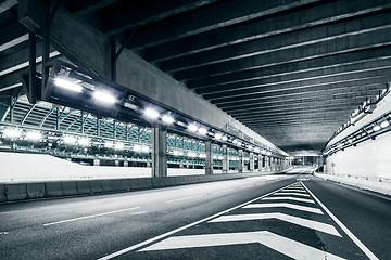 Image showing Empty tunnel