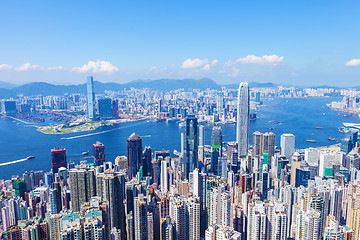 Image showing Hong Kong city view