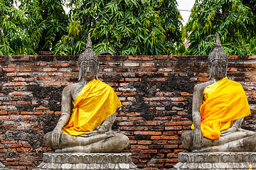 Image showing Ancient Buddha statue 