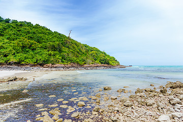 Image showing Beautiful beach on island