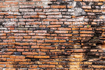 Image showing Ancient brick wall