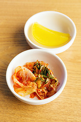 Image showing Korean food, kim chi