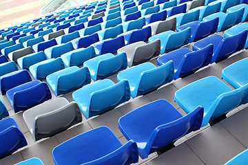 Image showing Stadium seats