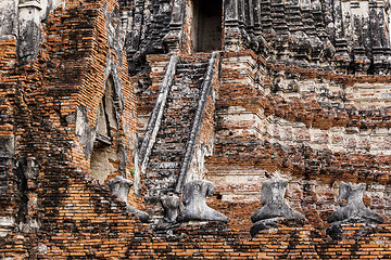 Image showing Ancient pagoda in Thailand