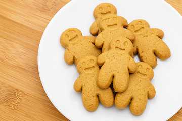 Image showing Gingerbread on plate