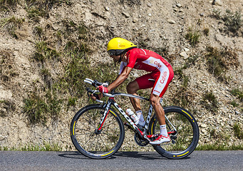 Image showing The Cyclist Luis Angel Mate Mardones