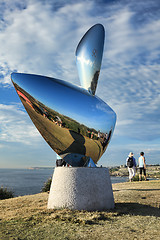 Image showing Sculpture by the Sea exhibit