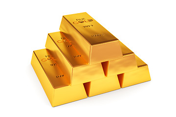 Image showing gold ingot