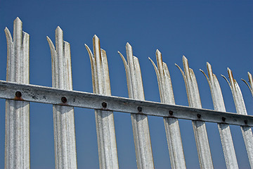 Image showing Security fence