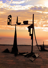 Image showing Sculpture by the Sea exhibit