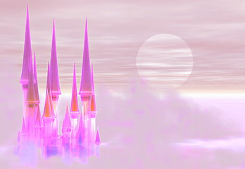 Image showing Fairy castle