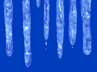 Image showing Icicles