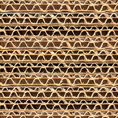 Image showing Corrugated cardboard