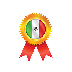 Image showing Mexico medal flag