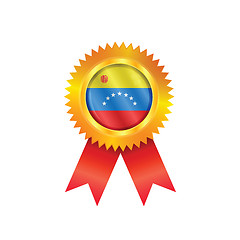 Image showing Venezuela medal flag