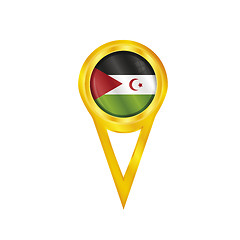 Image showing Western Sahara flag