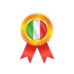 Image showing Italy medal flag