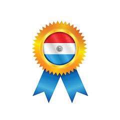 Image showing Paraguay medal flag