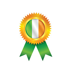 Image showing Ireland medal flag