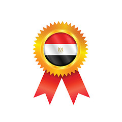 Image showing Egypt medal flag