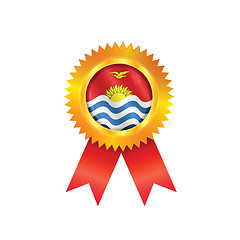 Image showing Kiribati medal flag
